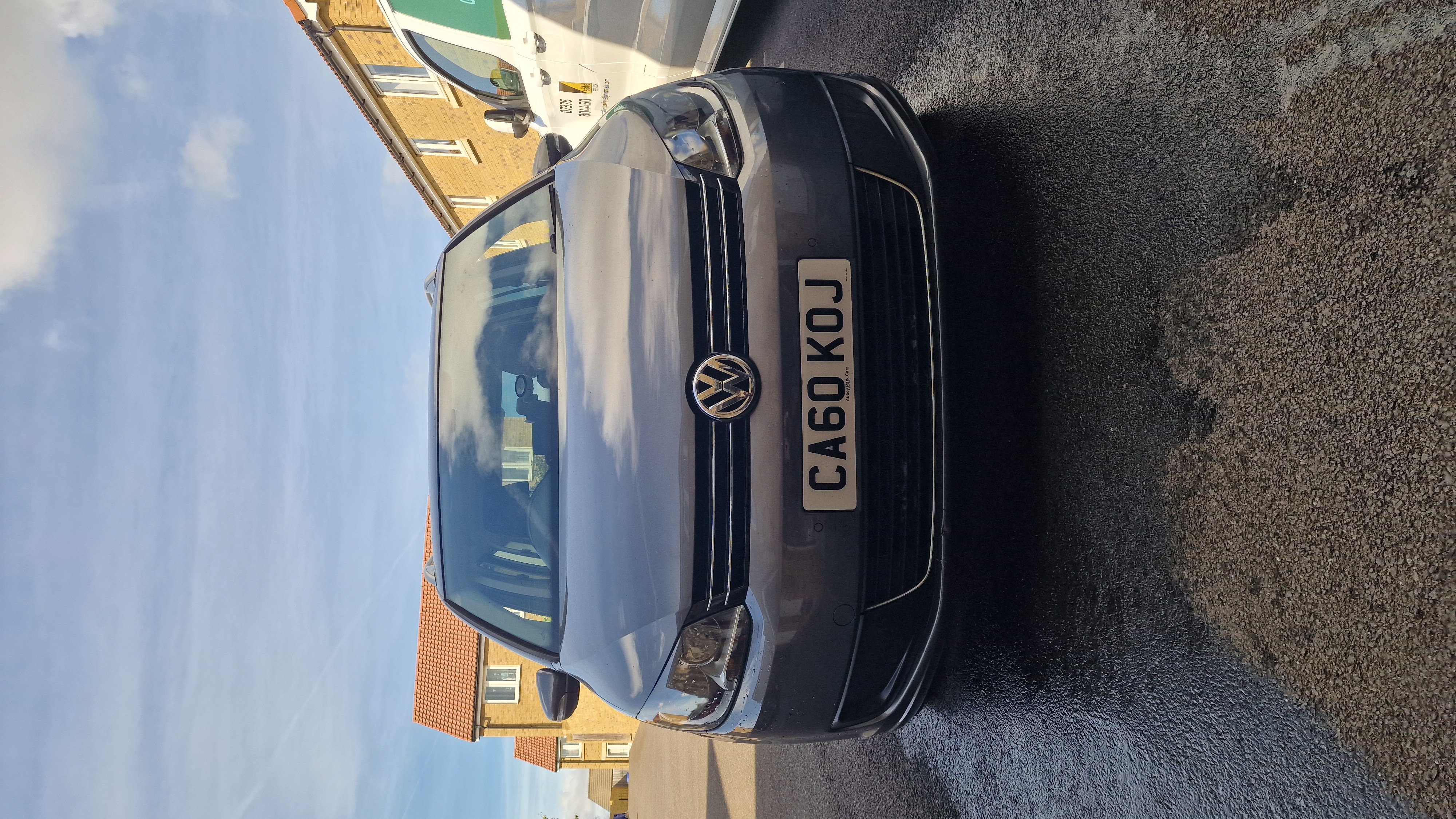 Volkswagen ready for headlight restoration